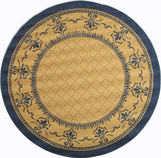 Safavieh Courtyard CY0901 Natural/Blue Area Rug 