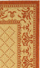 Safavieh Courtyard CY0901 Natural/Terra Area Rug 
