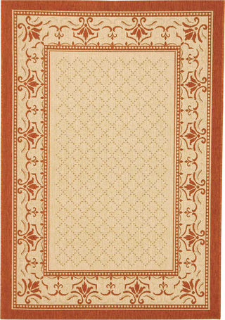 Safavieh Courtyard CY0901 Natural/Terra Area Rug 