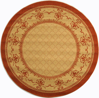 Safavieh Courtyard CY0901 Natural/Terra Area Rug 