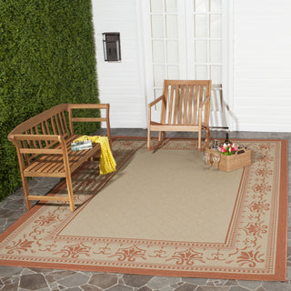 Safavieh Courtyard CY0901 Natural/Terra Area Rug 