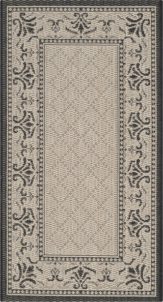 Safavieh Courtyard CY0901 Sand/Black Area Rug main image