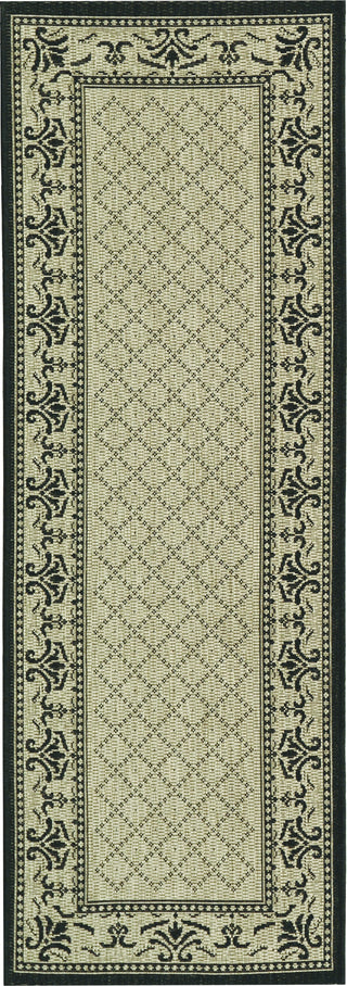 Safavieh Courtyard CY0901 Sand/Black Area Rug 