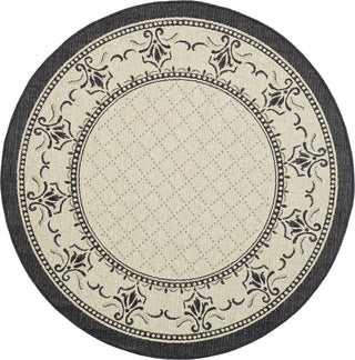 Safavieh Courtyard CY0901 Sand/Black Area Rug 