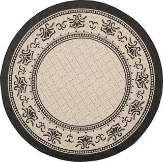 Safavieh Courtyard CY0901 Sand/Black Area Rug 