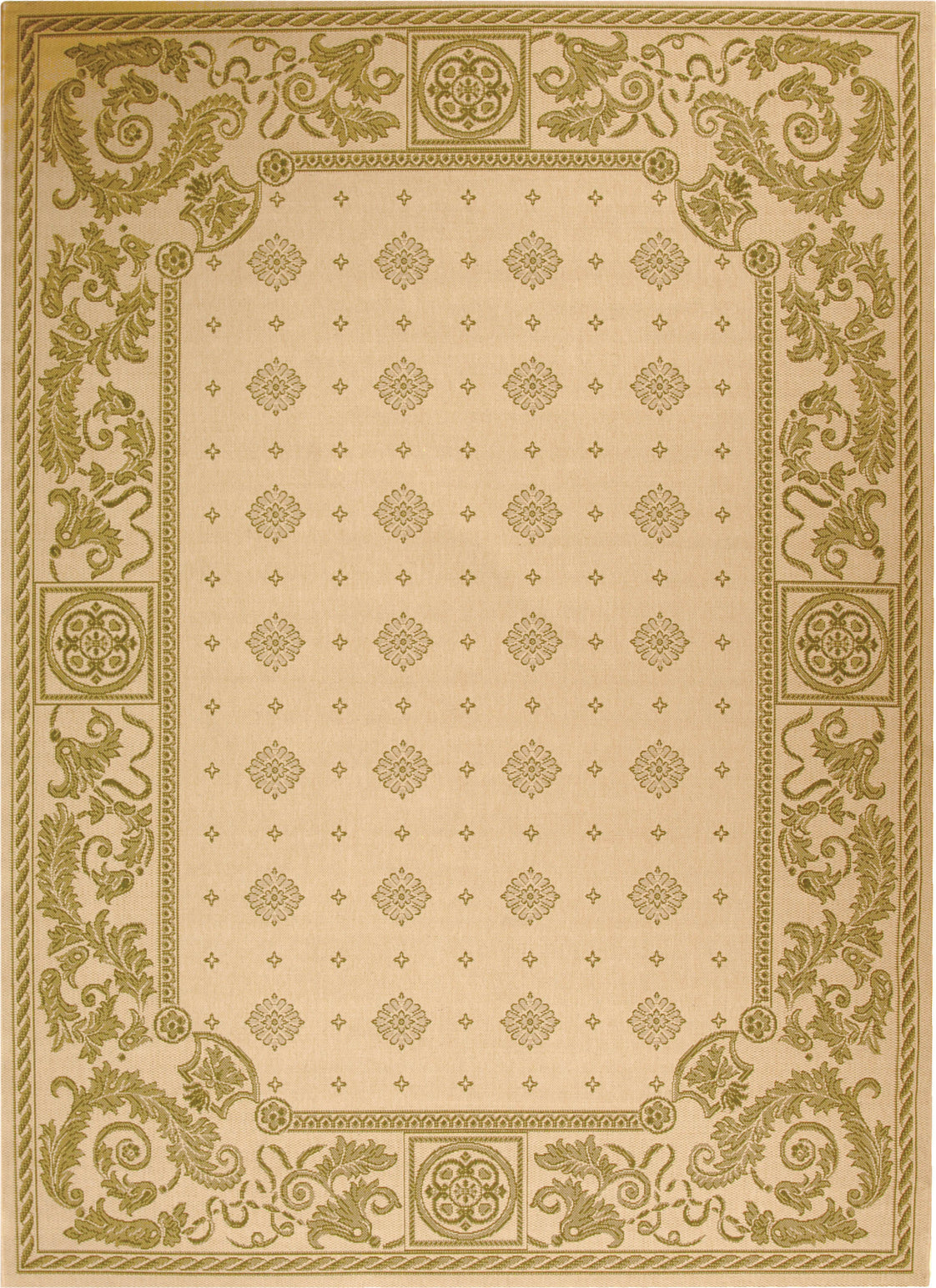 Safavieh Courtyard CY1356 Natural/Olive Area Rug main image