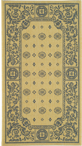 Safavieh Courtyard CY1356 Natural/Blue Area Rug 