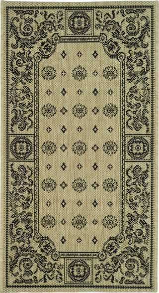 Safavieh Courtyard CY1356 Sand/Black Area Rug main image