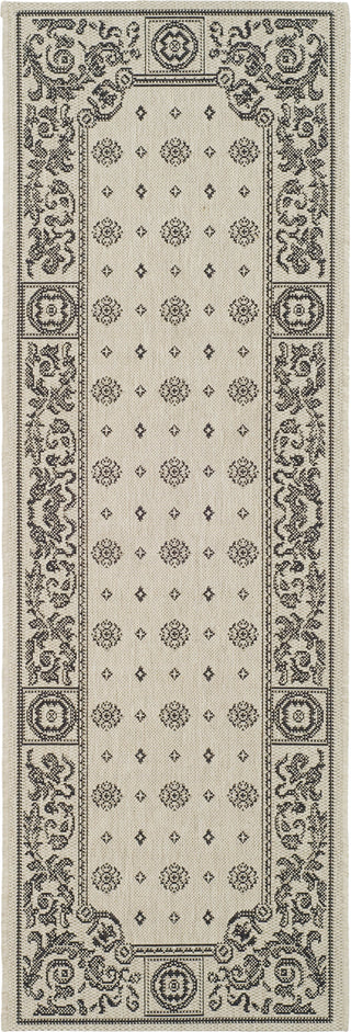 Safavieh Courtyard CY1356 Sand/Black Area Rug 