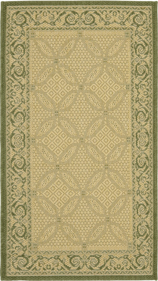 Safavieh Courtyard CY1502 Natural/Olive Area Rug main image