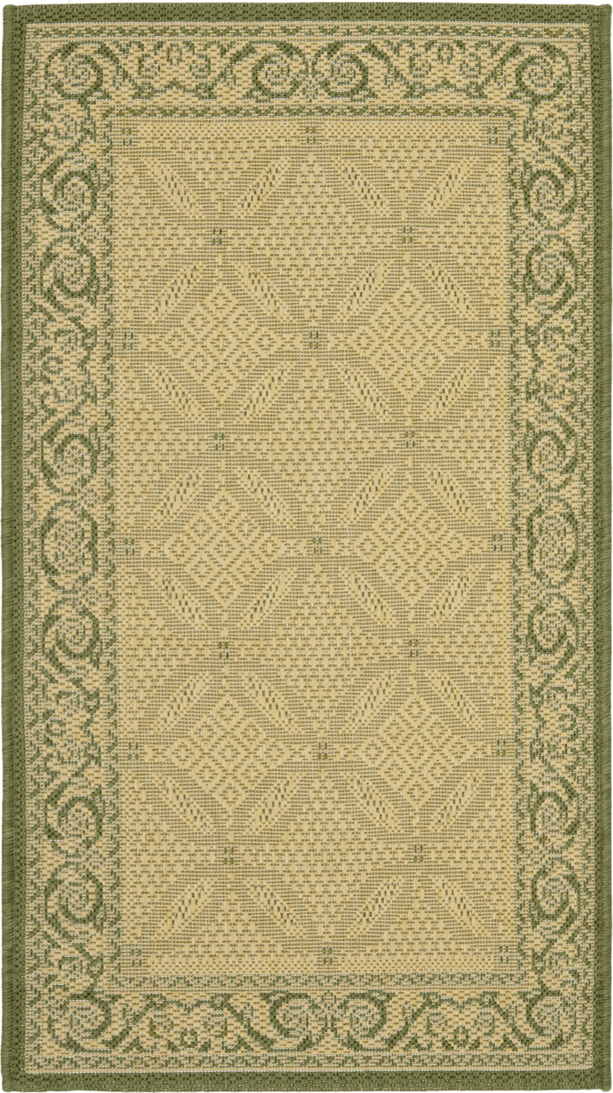 Safavieh Courtyard CY1502 Natural/Olive Area Rug main image