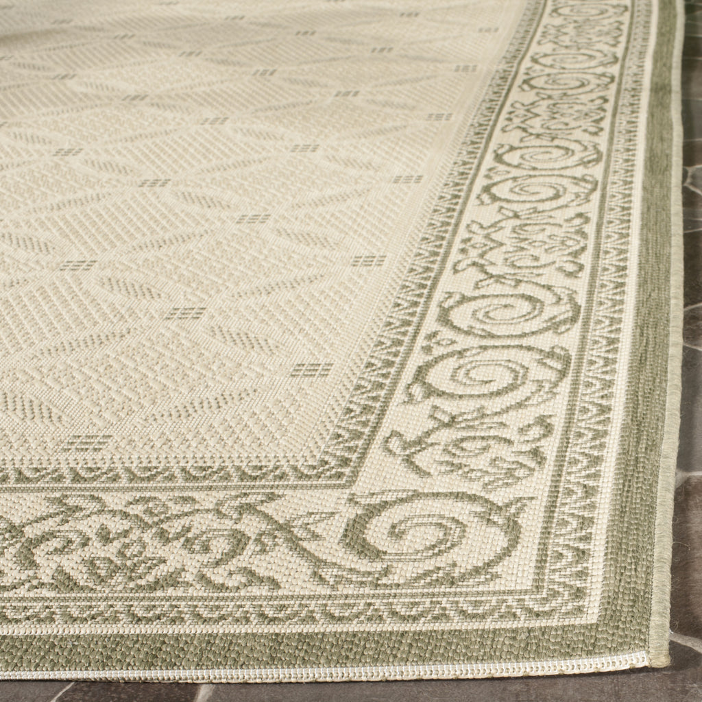 Safavieh Courtyard CY1502 Natural/Olive Area Rug  Feature