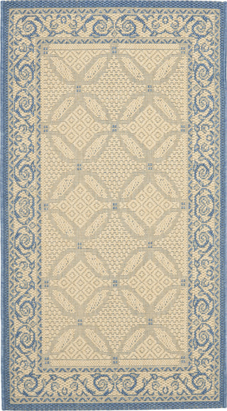 Safavieh Courtyard CY1502 Natural/Blue Area Rug main image