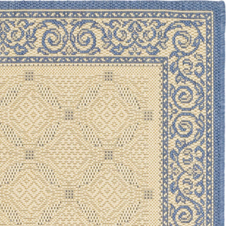 Safavieh Courtyard CY1502 Natural/Blue Area Rug 