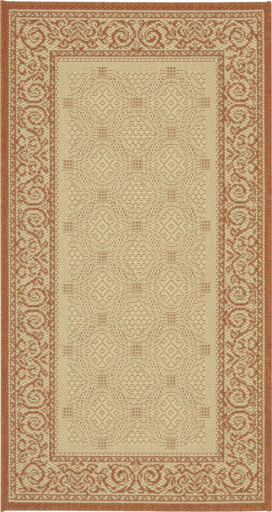 Safavieh Courtyard CY1502 Natural/Terra Area Rug main image