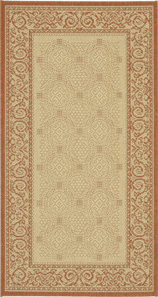 Safavieh Courtyard CY1502 Natural/Terra Area Rug main image