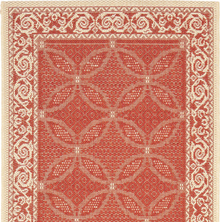 Safavieh Courtyard CY1502 Red/Natural Area Rug 