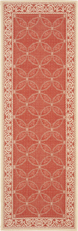 Safavieh Courtyard CY1502 Red/Natural Area Rug 