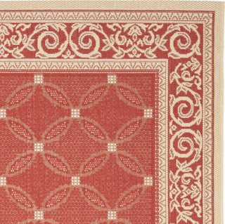 Safavieh Courtyard CY1502 Red/Natural Area Rug 