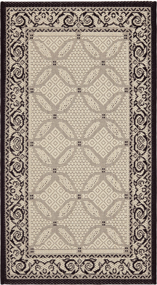 Safavieh Courtyard CY1502 Sand/Black Area Rug main image