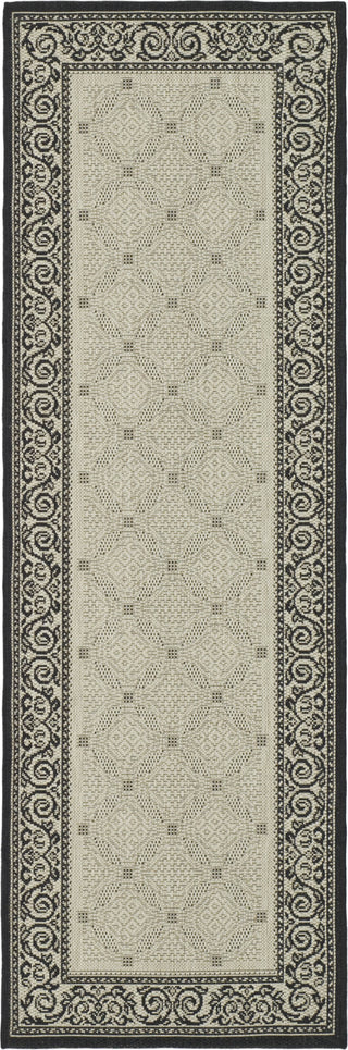 Safavieh Courtyard CY1502 Sand/Black Area Rug 