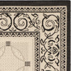 Safavieh Courtyard CY1502 Sand/Black Area Rug 