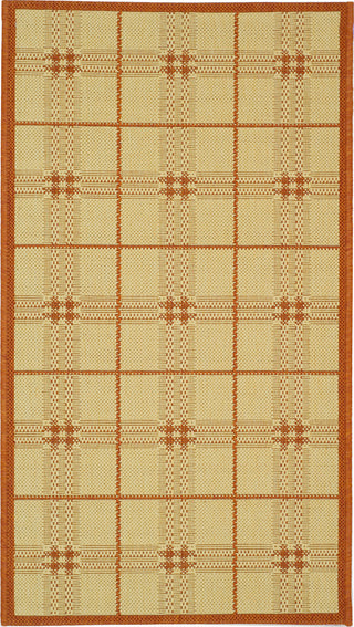 Safavieh Courtyard CY1587 Natural/Terra Area Rug main image