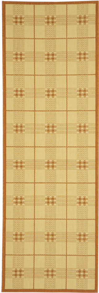 Safavieh Courtyard CY1587 Natural/Terra Area Rug 