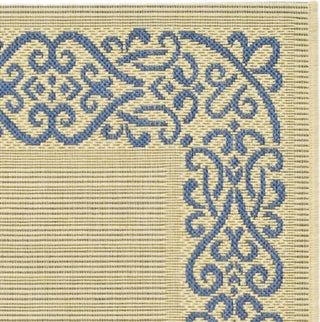 Safavieh Courtyard CY1588 Natural/Blue Area Rug 