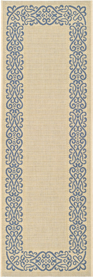 Safavieh Courtyard CY1588 Natural/Blue Area Rug 