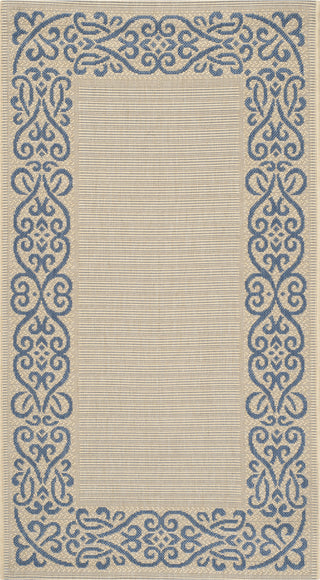 Safavieh Courtyard CY1588 Natural/Blue Area Rug 