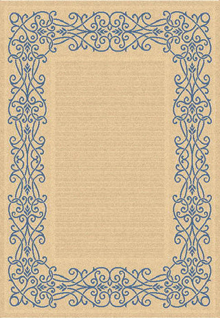 Safavieh Courtyard CY1588 Natural/Blue Area Rug 