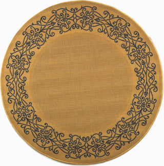 Safavieh Courtyard CY1588 Natural/Blue Area Rug 
