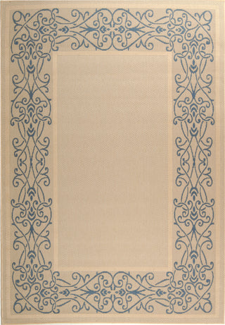 Safavieh Courtyard CY1588 Natural/Blue Area Rug 