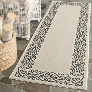 Safavieh Courtyard CY1588 Sand/Black Area Rug  Feature