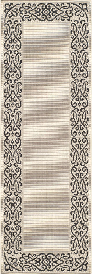 Safavieh Courtyard CY1588 Sand/Black Area Rug 