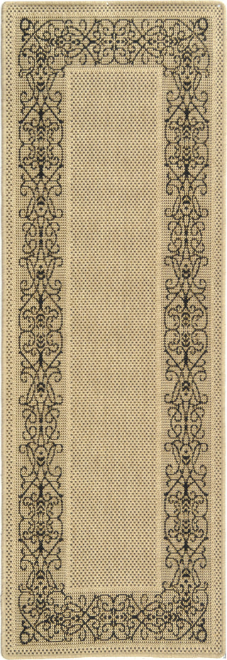Safavieh Courtyard CY1588 Sand/Black Area Rug 