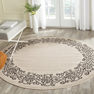 Safavieh Courtyard CY1588 Sand/Black Area Rug 