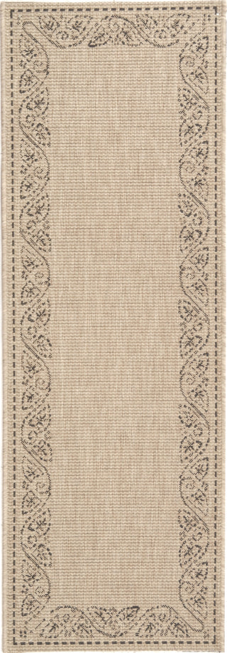 Safavieh Courtyard CY1677 Sand/Black Area Rug 