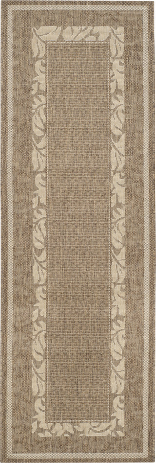 Safavieh Courtyard CY1704 Brown/Natural Area Rug 