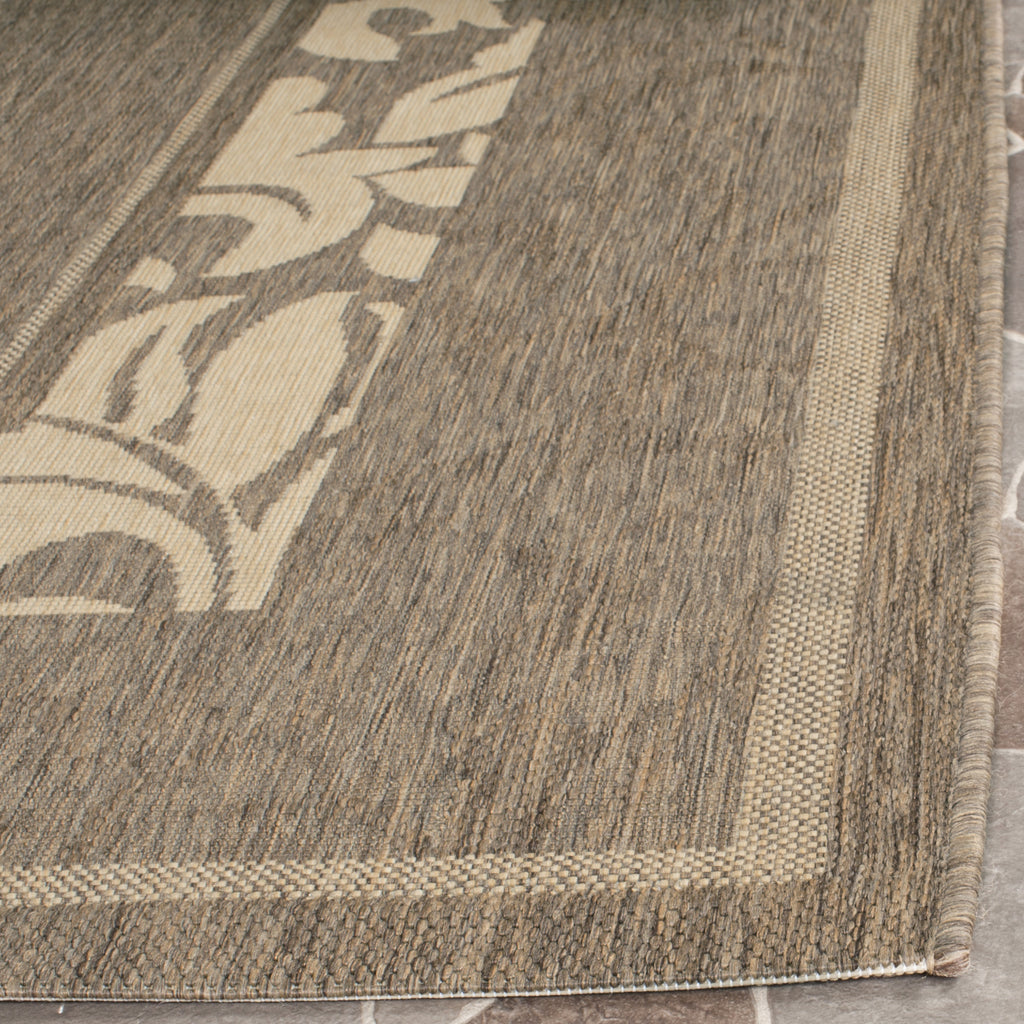 Safavieh Courtyard CY1704 Brown/Natural Area Rug  Feature