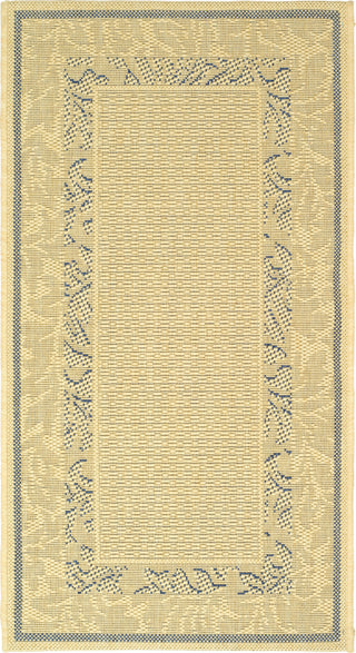 Safavieh Courtyard CY1704 Natural/Blue Area Rug 