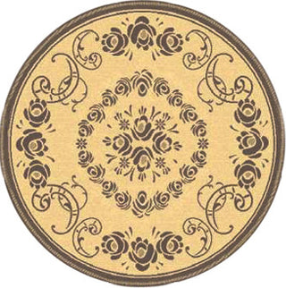 Safavieh Courtyard CY1893 Natural/Brown Area Rug 