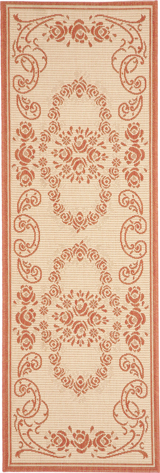 Safavieh Courtyard CY1893 Natural/Terra Area Rug 