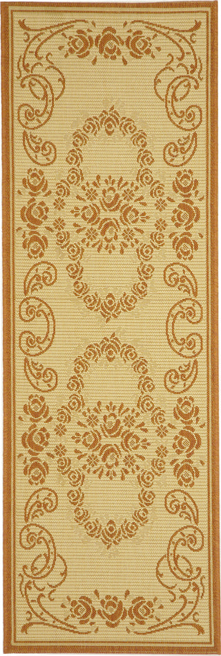 Safavieh Courtyard CY1893 Natural/Terra Area Rug 
