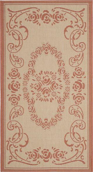 Safavieh Courtyard CY1893 Natural/Terra Area Rug 