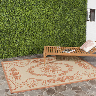 Safavieh Courtyard CY1893 Natural/Terra Area Rug 