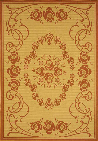 Safavieh Courtyard CY1893 Natural/Terra Area Rug 