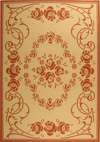 Safavieh Courtyard CY1893 Natural/Terra Area Rug 