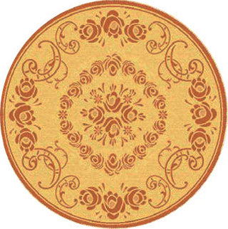 Safavieh Courtyard CY1893 Natural/Terra Area Rug 